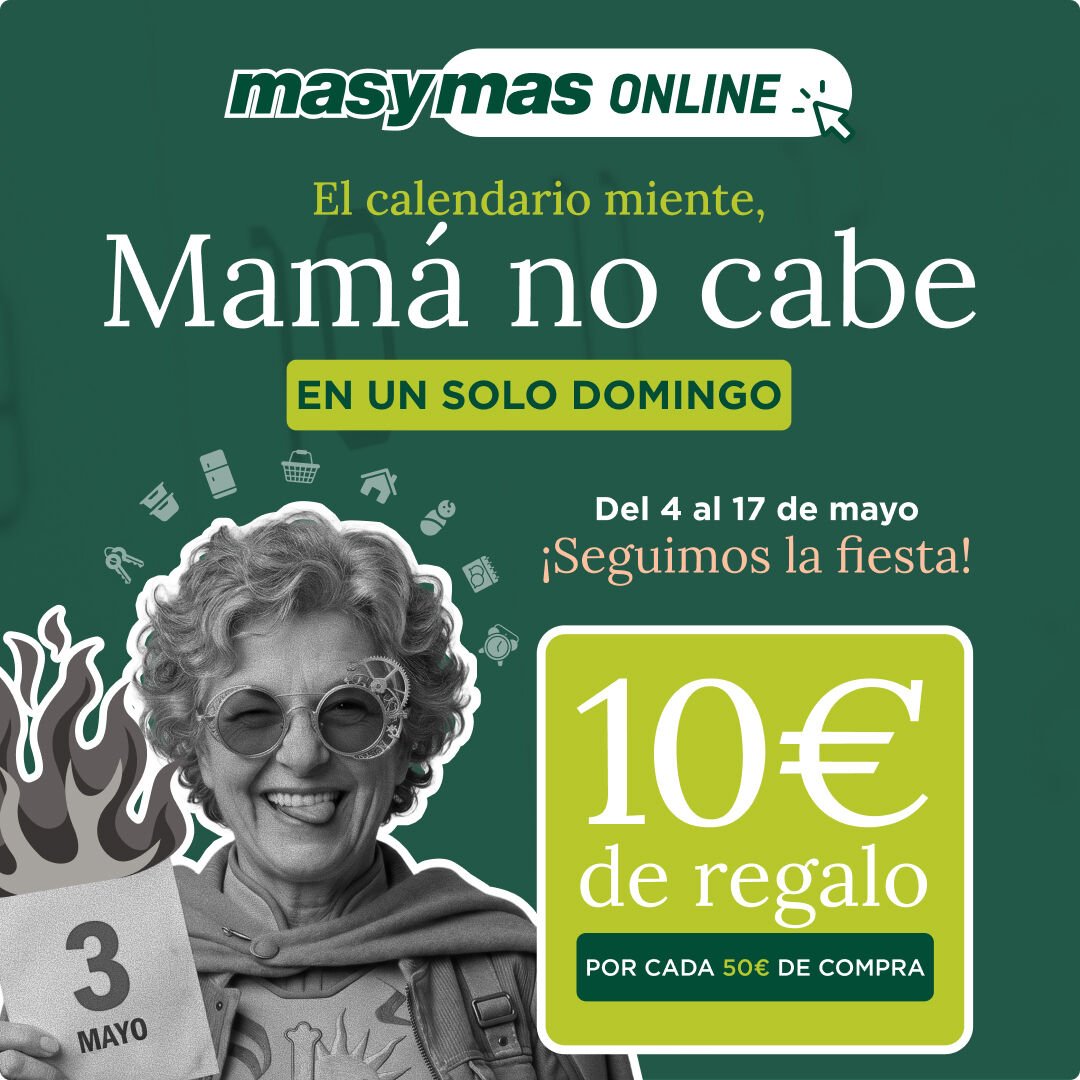 Mam&aacute; no cabe en un solo domingo